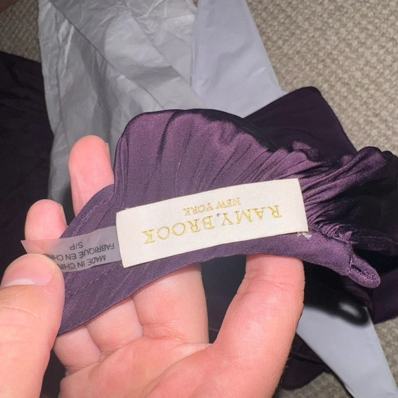 Ramy brook dark purple dress! Sooo cute! Love this dress! - Picture 3 of 3